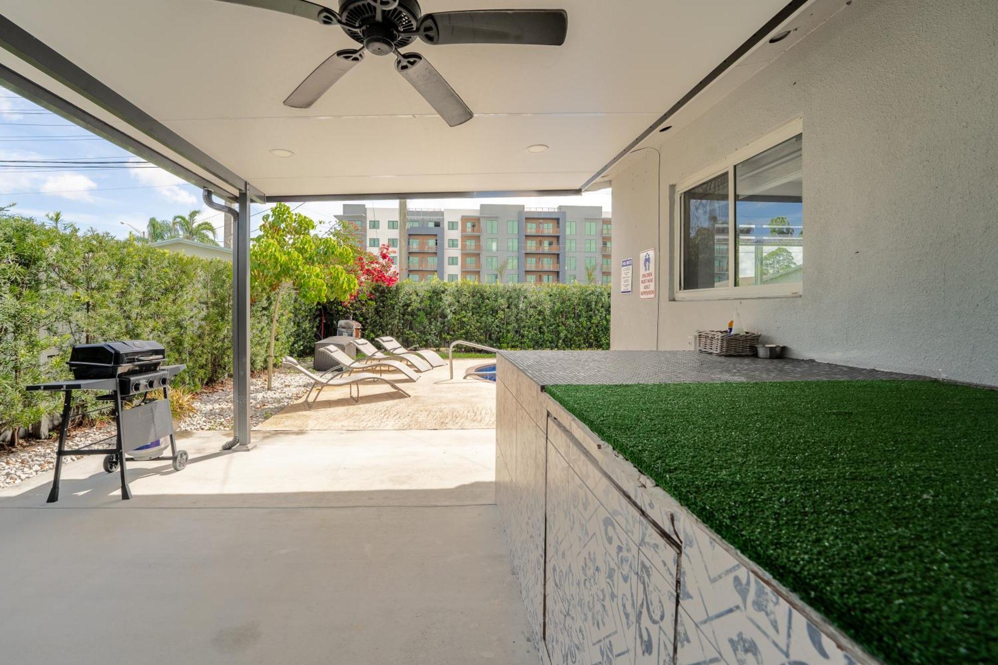 Home With A Pool Close To Beach And Fll Airport Pool Heated October- March فورت لودرديل المظهر الخارجي الصورة